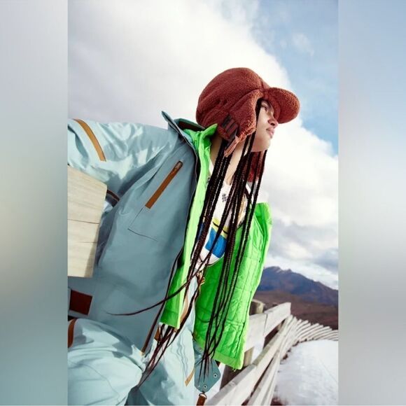 Free People Zephyr Packable Shell Jacket/ size M - Picture 5 of 13